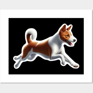 Basenji Posters and Art